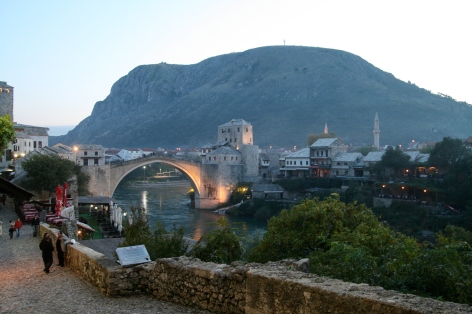 Ny new-old bridge in Mostar